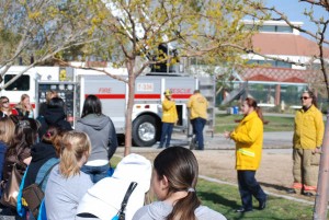 2005 Celebrating Women in Math Science Conference fire truck